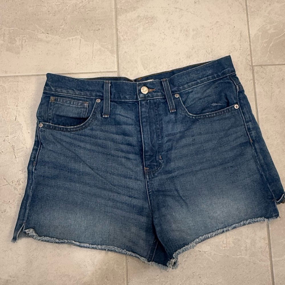 Madewell Indigo Jean Shorts